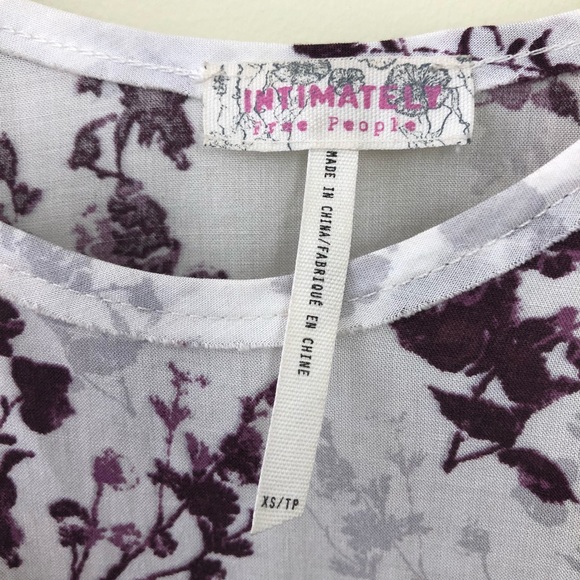 Free People Intimately Floral/Lace Tank - Picture 4 of 5